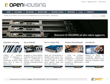 Tablet Screenshot of openhousing.com